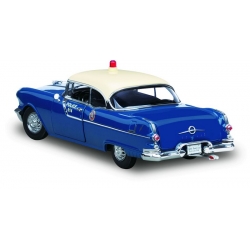Pontiac Star Chief Hard Top 1955 - Police Car - Nassau County Police Department (Blue / White)