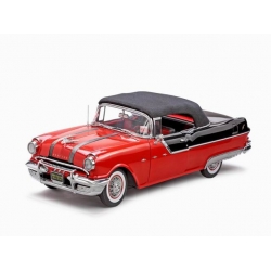 Pontiac Starchief Convertible 1955 (Raven Black / Bolero Red)
