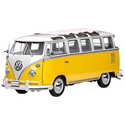 Volkswagen Samba Bus 1962 (White/Yellow)