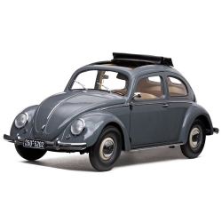 Volkswagen Beetle Saloon 1950 Open Roof (Pearl Gray)